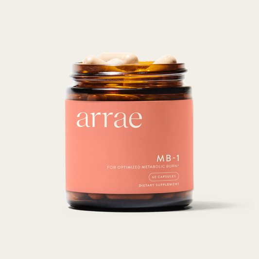 Arrae MB-1, Natural Dietary Supplement, Control Appetite, Increase Energy, Support Healthy Metabolism, 60 Capsules